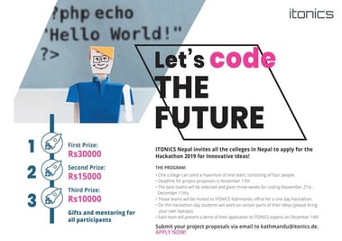 Hackathon Innovation ITONICS Kathmandu
