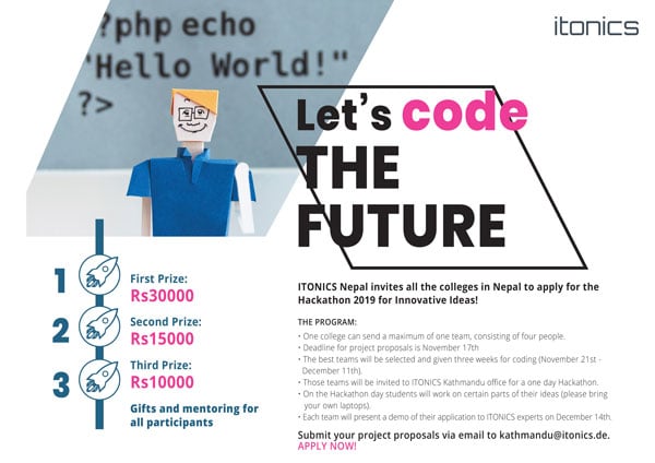 Hackathon Innovation ITONICS Kathmandu