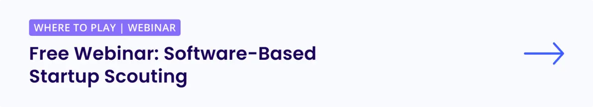 Free Webinar: Software-based Startup Scouting