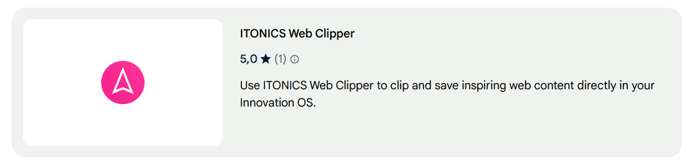 ITONICS Webclipper